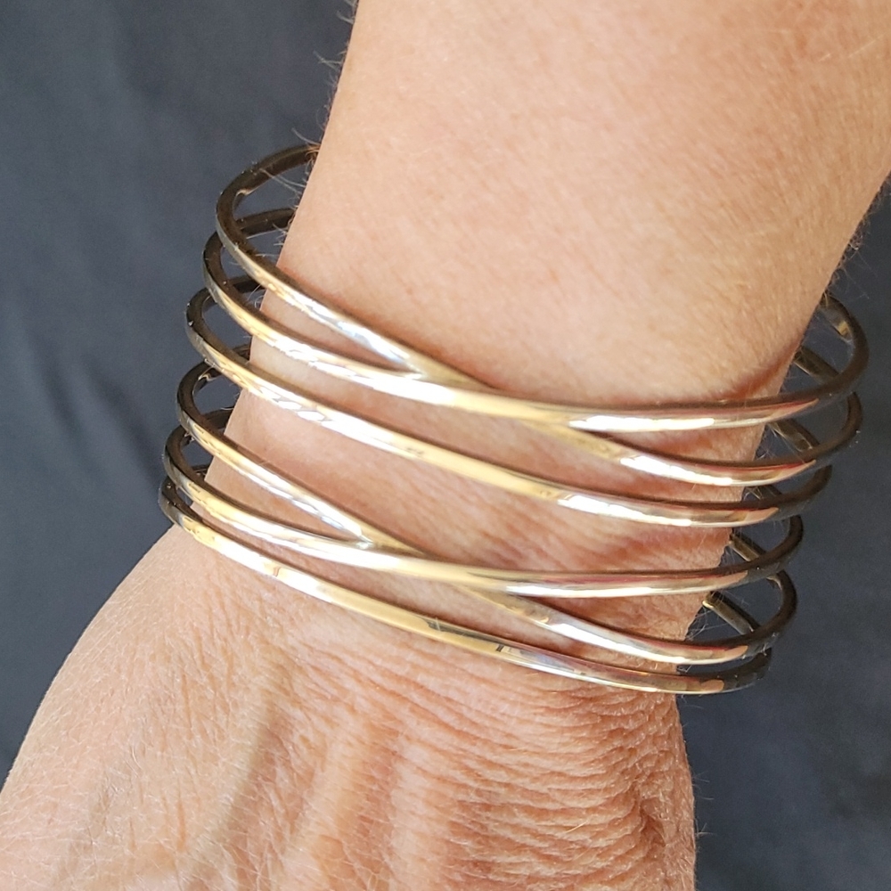 Silpada Designs sterling silver open cuff bracelet